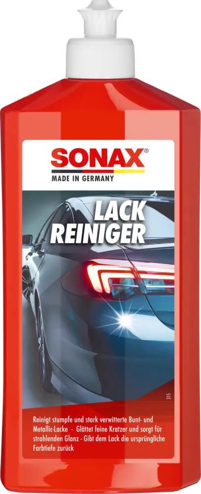 Sonax vernis pour voiture manque de nettoyant laque-clean.intens.500 bouteille pet
