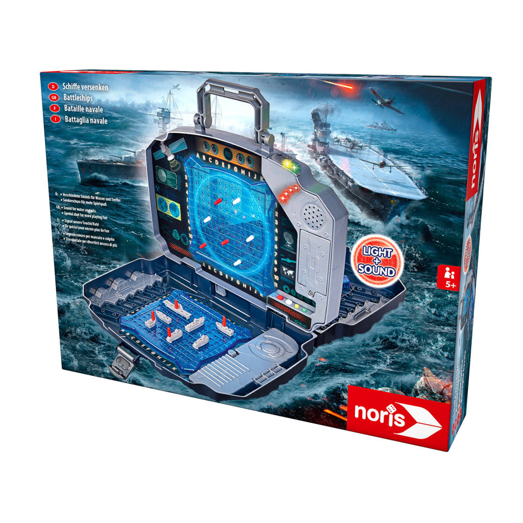 Combattez en mer avec son et lumière