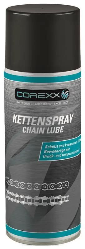 Spray lubrifiant adhésif Corexx pour chaîne 400 ml