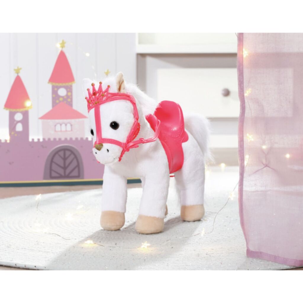 Zapf création bébé Annabell petit poney en peluche doux