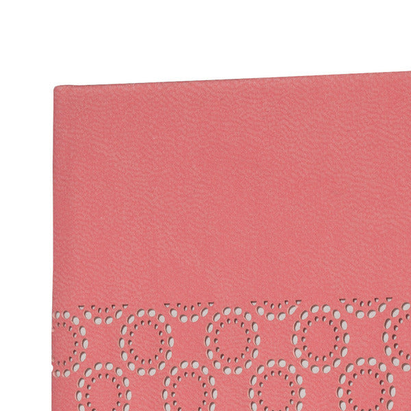 Sigel Sigel SI-JN203 Carnet Jolie Impress A5 Couverture Rigide Ligné 'Rose Saumon'