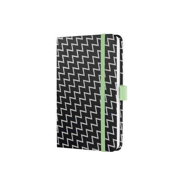 Sigel Sigel SI-JN318 Carnet Jolie Beauty A6 Relié Ligné #039;noir Monochrome #039;