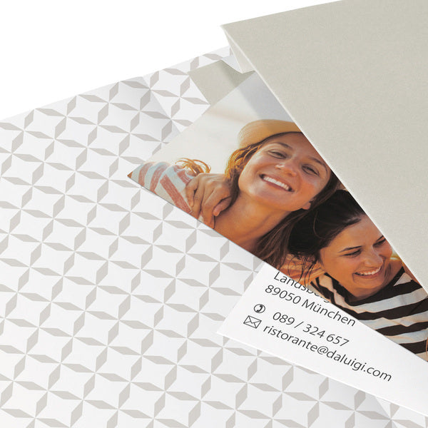 Sigel Sigel SI-JN506 Carnet Jolie Sense 95x180mm Couverture rigide Ligné Blanc
