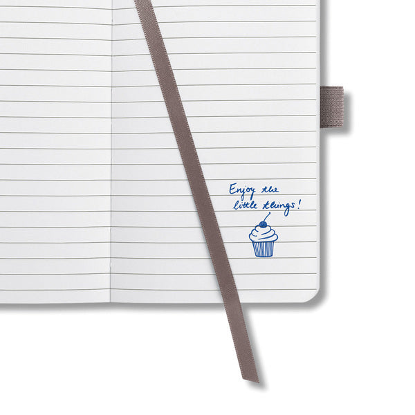 Sigel Sigel SI-JN505 Carnet Jolie Sense A5 Couverture rigide Ligné Marron
