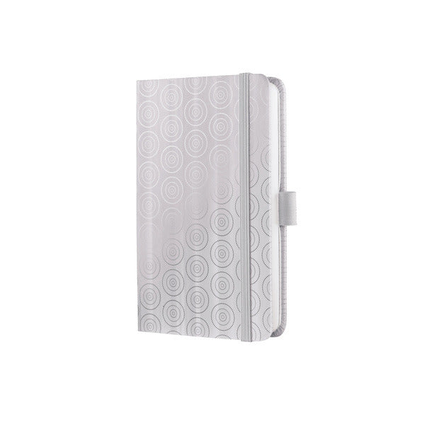 Sigel Sigel SI-JN306 Carnet Jolie Beauty A6 Couverture rigide Ligné Blanc