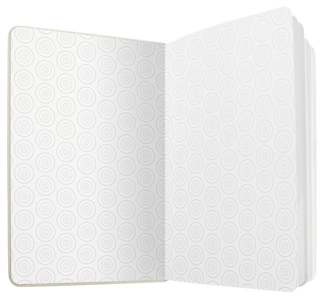 Sigel Sigel SI-JN306 Carnet Jolie Beauty A6 Couverture rigide Ligné Blanc