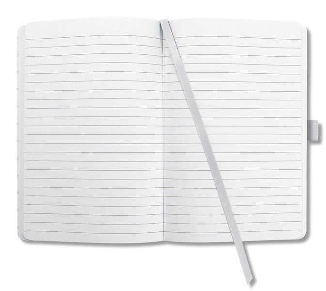 Sigel Sigel SI-JN306 Carnet Jolie Beauty A6 Couverture rigide Ligné Blanc
