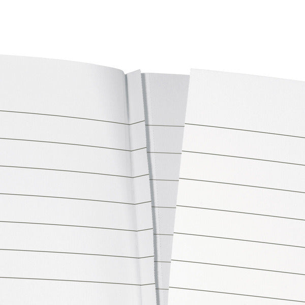 Sigel Sigel SI-JN306 Carnet Jolie Beauty A6 Couverture rigide Ligné Blanc