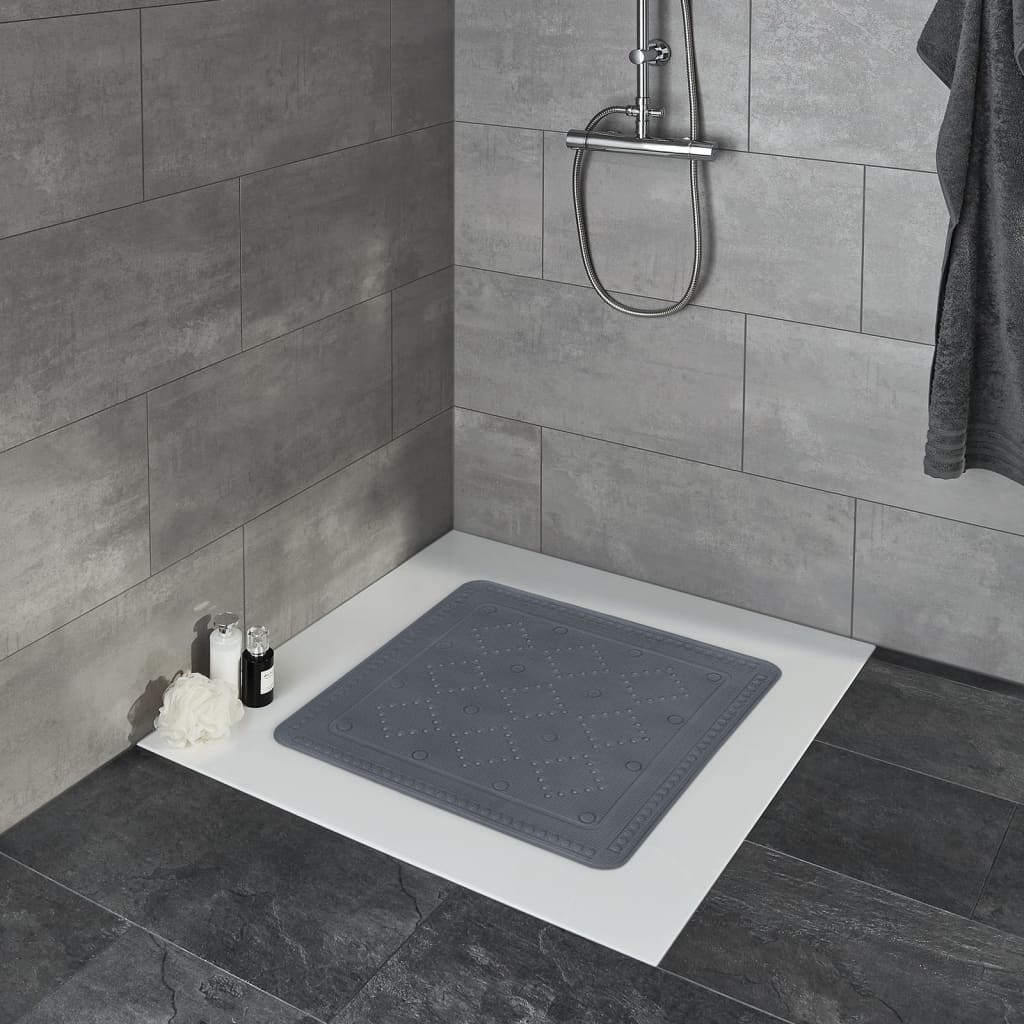 Little Wolke Kleine Wolke Bath Safety Mat Arosa 55x55 cm anthracite -colored