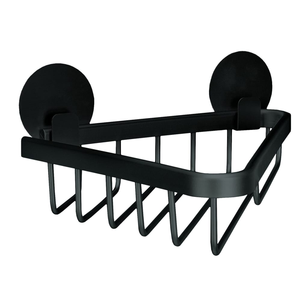 Petite fuite de douche de wolke rocco triangulaire noir