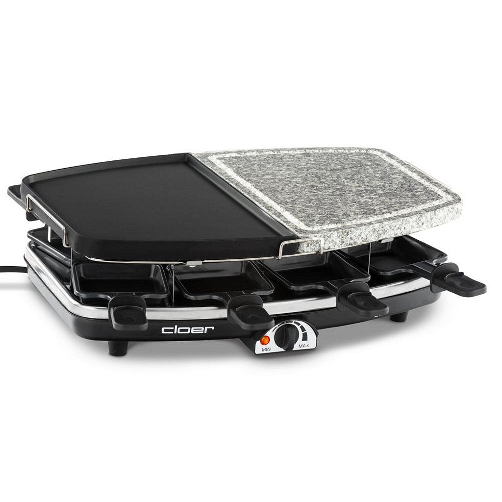 Appareil à raclette Cloer 6435 avec pierre naturelle 1200w