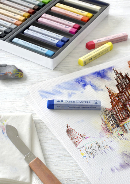 Faber Castell FC-128336 Craie Pastel Creative Studio Pastel Doux Trousse 36 pièces