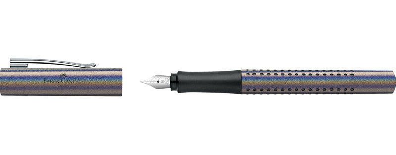 Faber Castell FC-140842 Stylo plume Faber Castell Grip Glam M Argent