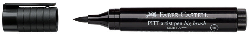 Faber Castell Faber Castell FC-167699 Stylo à dessin Pitt Artist Pen Brush 199 Noir