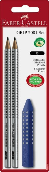 Faber Castell FC-185297 porte-crayon 2001 2 pièces avec gomme