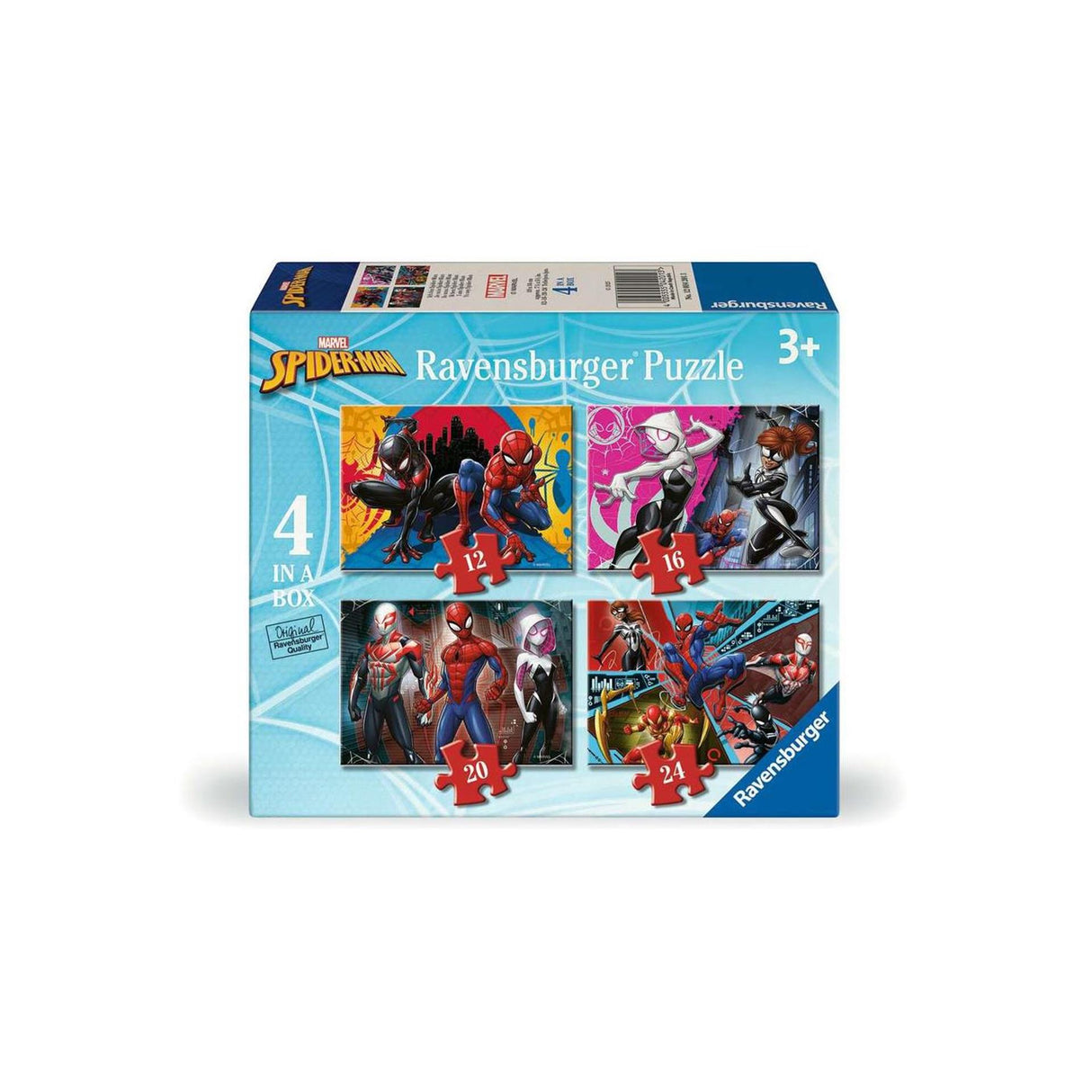 Ravensburger Marvel Spider-Man Puzzle 4 en 1