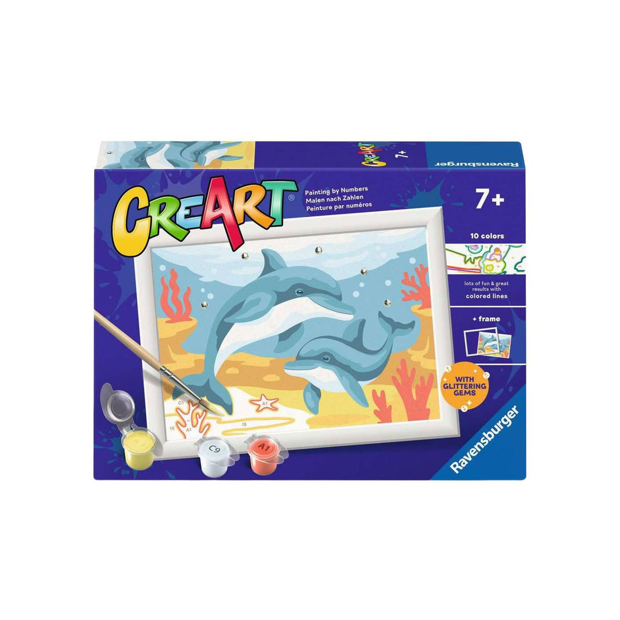Ravensburger creart springing dolphin serie e