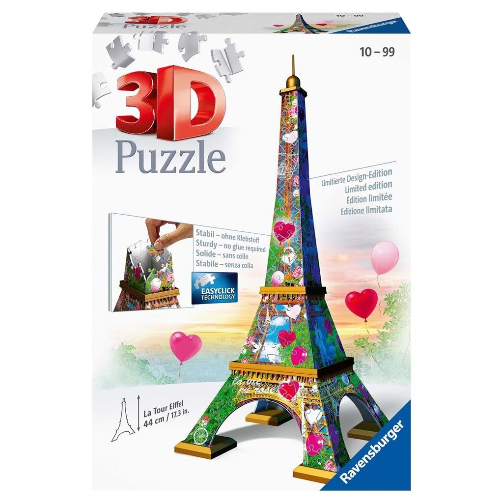 Ravensburger Puzzle 3D Édition Limitée La Tour Eiffel 216 Pièces