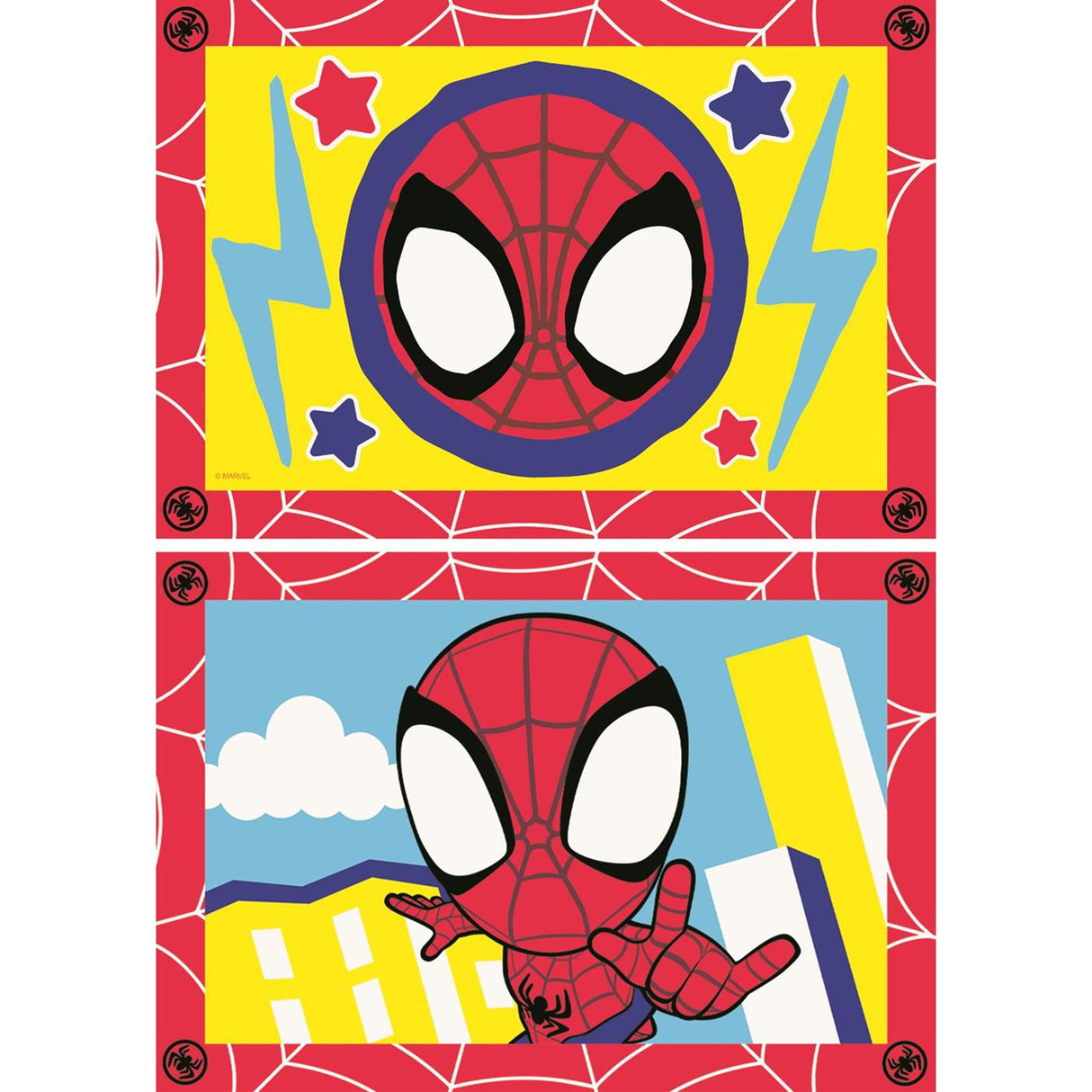 Ravensburger creart peinture par numéro - jeune araignée