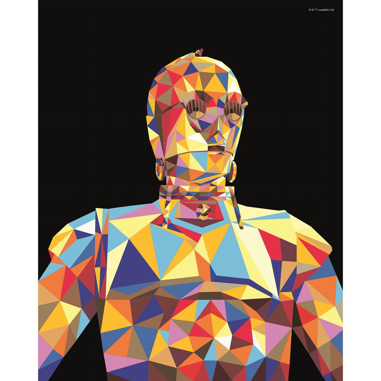 Ravensburger crée une peinture par numéro - Star Wars - C-3po