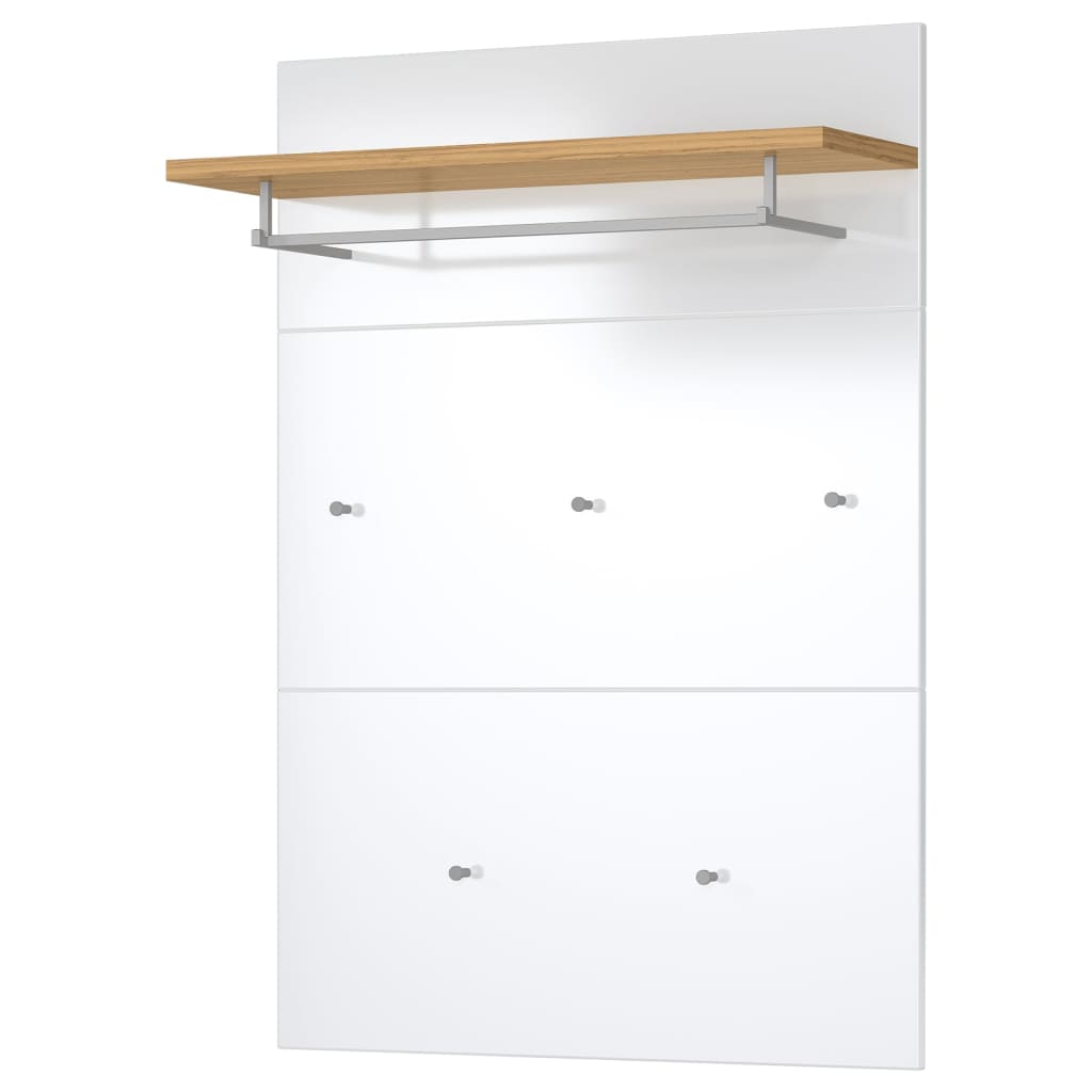 Panneau de rack de manteau Germania Germania GW-FRISCO 75X30X110 CM COULEUR DE COLONNE