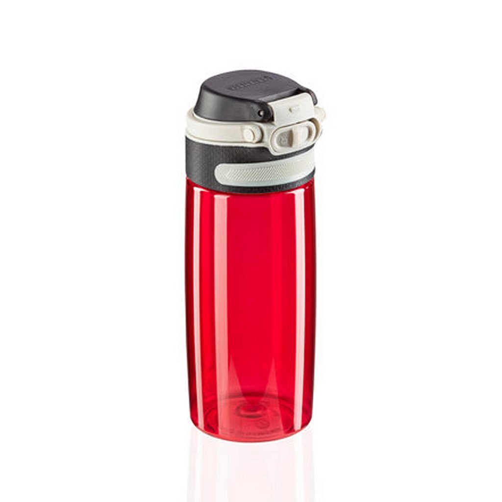 Leifheit 3263 gourde flip tritan 550 ml rouge