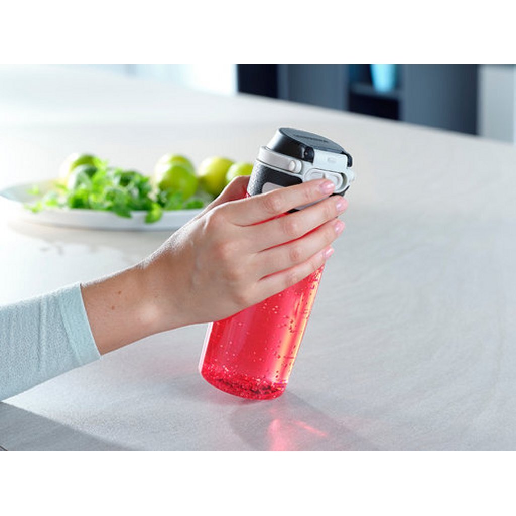 Leifheit 3263 gourde flip tritan 550 ml rouge
