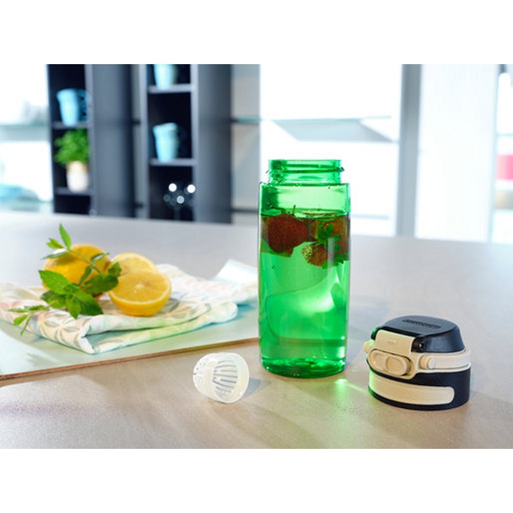 Leifheit 3267 gourde flip tritan 550 ml vert