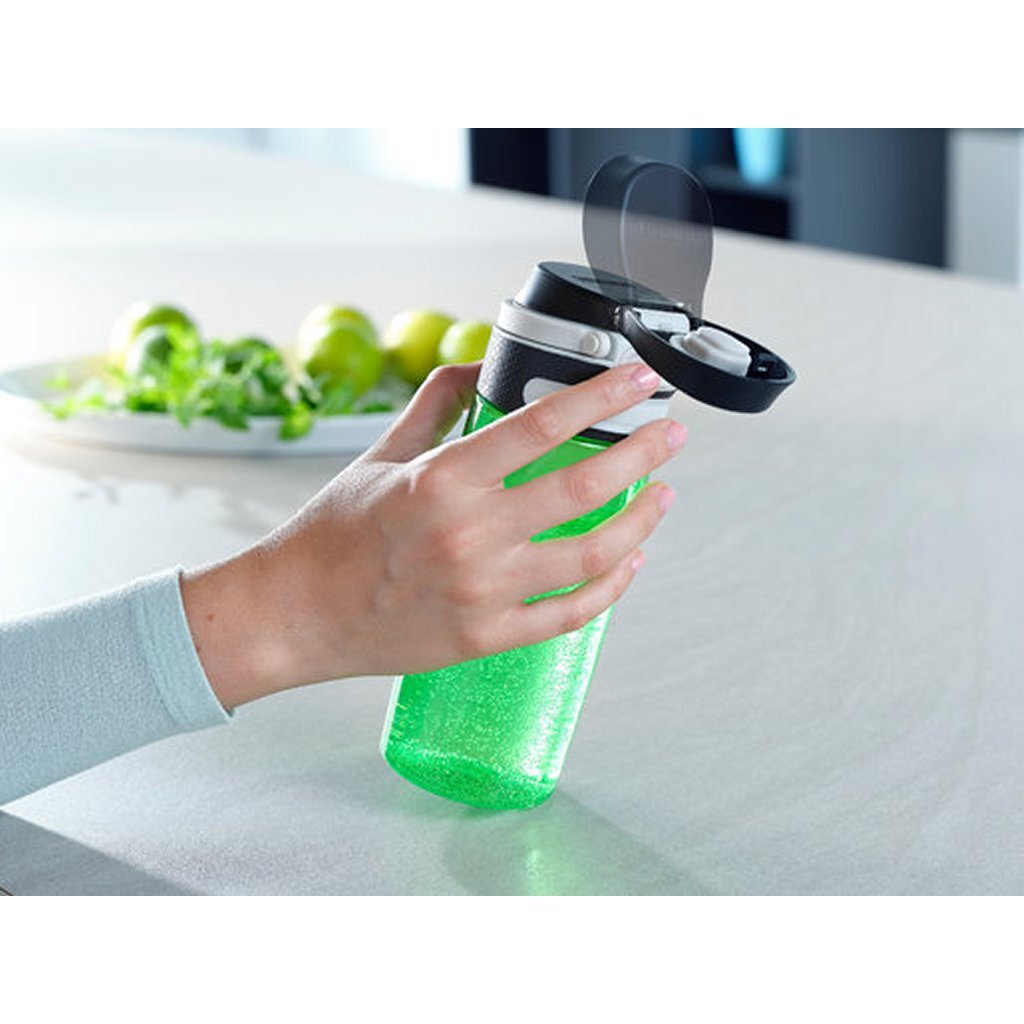 Leifheit 3267 gourde flip tritan 550 ml vert
