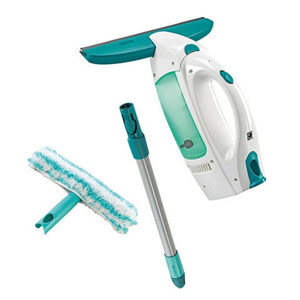 Aspirateur de fenêtre Leifheit pour nettoyage à sec avec poignée et laveuse