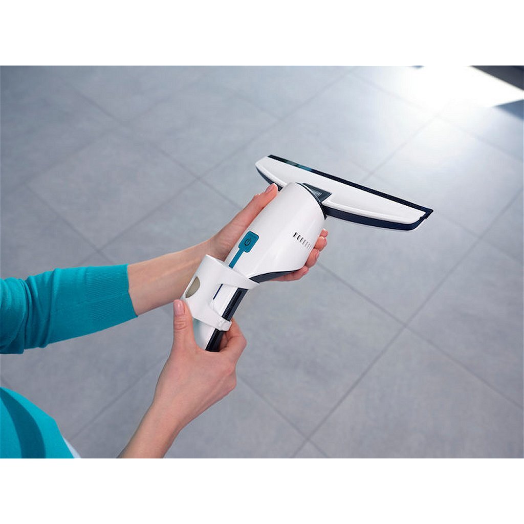 Leifheit 51039 aspirateur de fenêtre et de salle de bain à levier clic nemo blanc