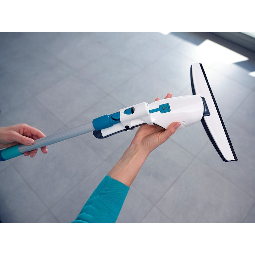 Leifheit 51039 aspirateur de fenêtre et de salle de bain à levier clic nemo blanc