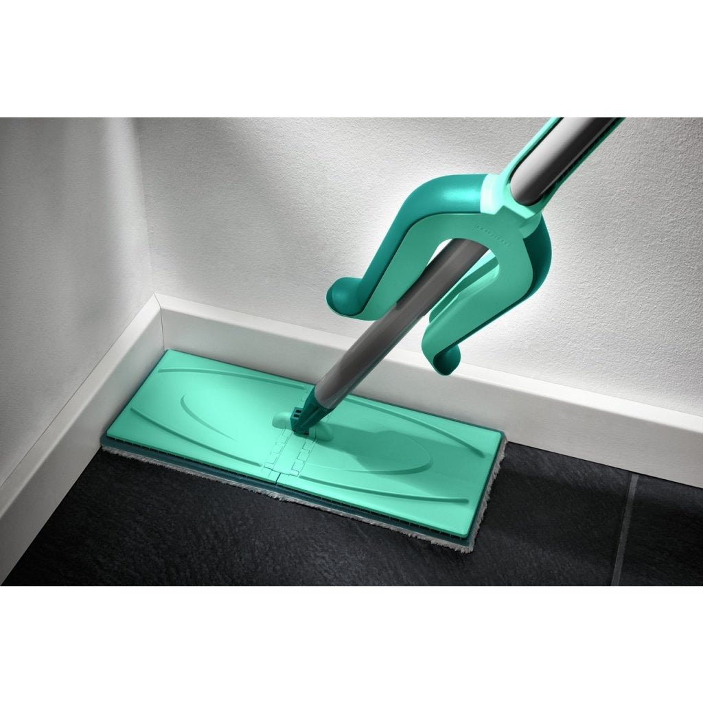 Leifheit 57029 essuie-sol picobello micro duo avec manche télescopique 33 cm