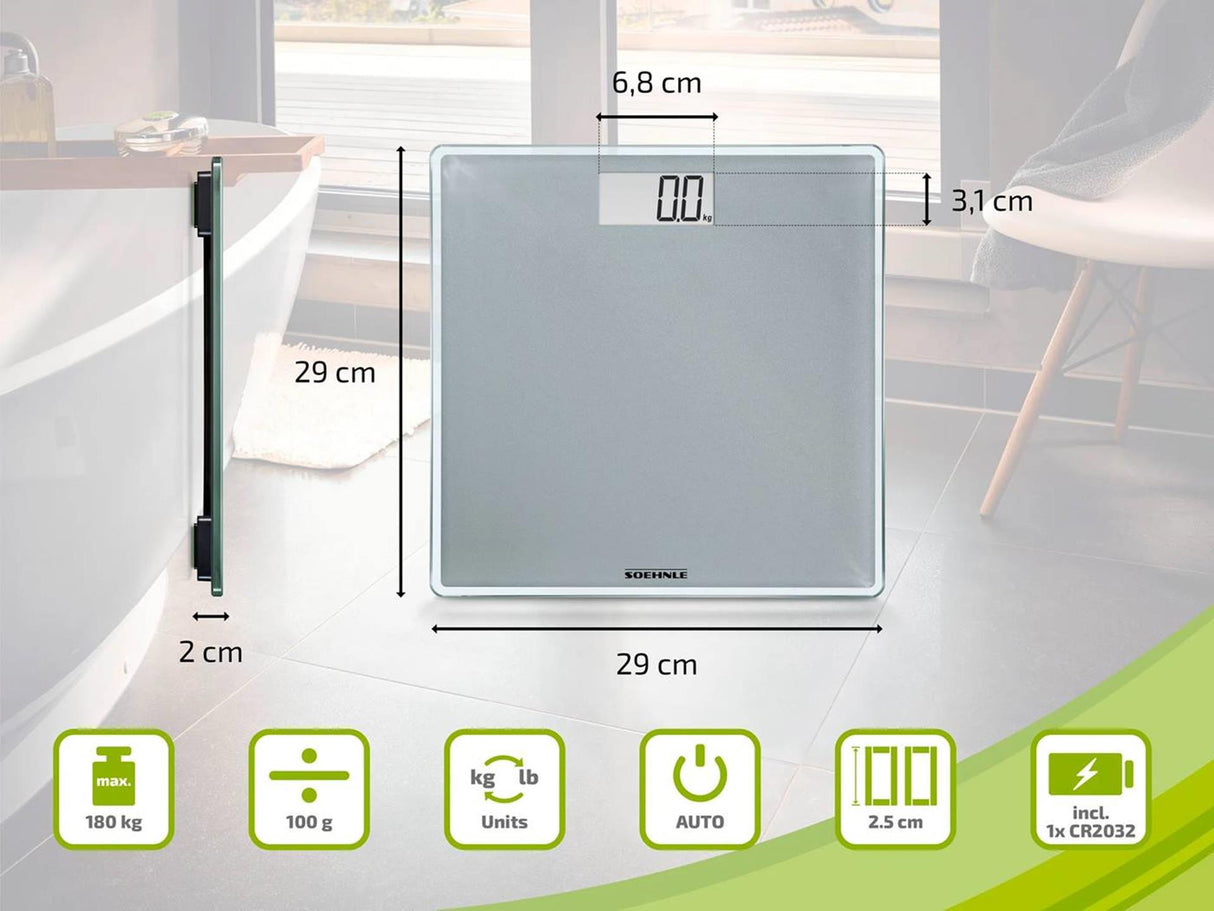Pèse-personne numérique Soehnle 63852 sense compact 300