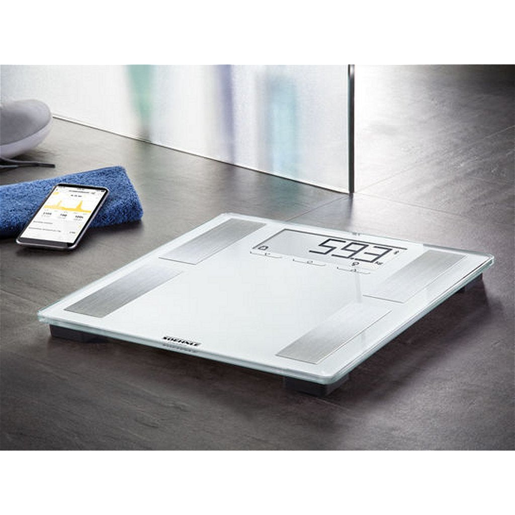 Soehnle 63872 shape sense connect 100 balance personnelle numérique avec Bluetooth blanc
