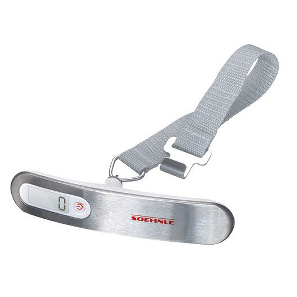 Soehnle 66172 Voyage Scale de bagages numériques en acier inoxydable