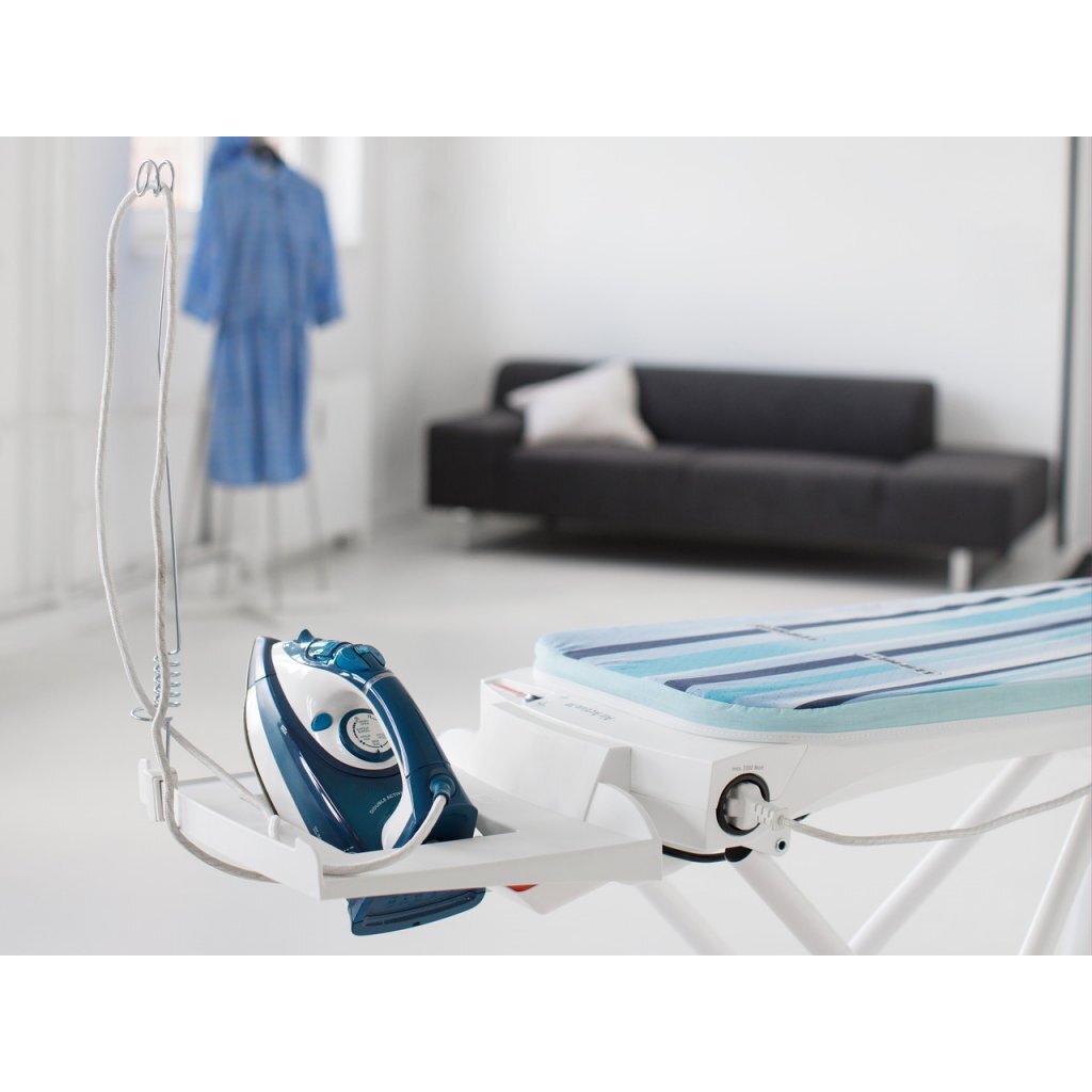 Leifheit Leifheit 76141 AirActive M Table à repasser 118x38 cm Blanc Bleu