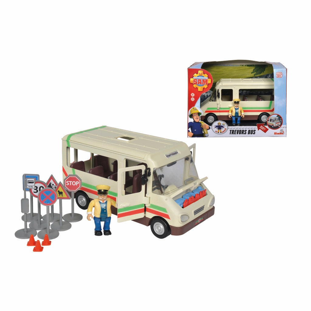 Simba simba trevors bus avec figurine + lumière