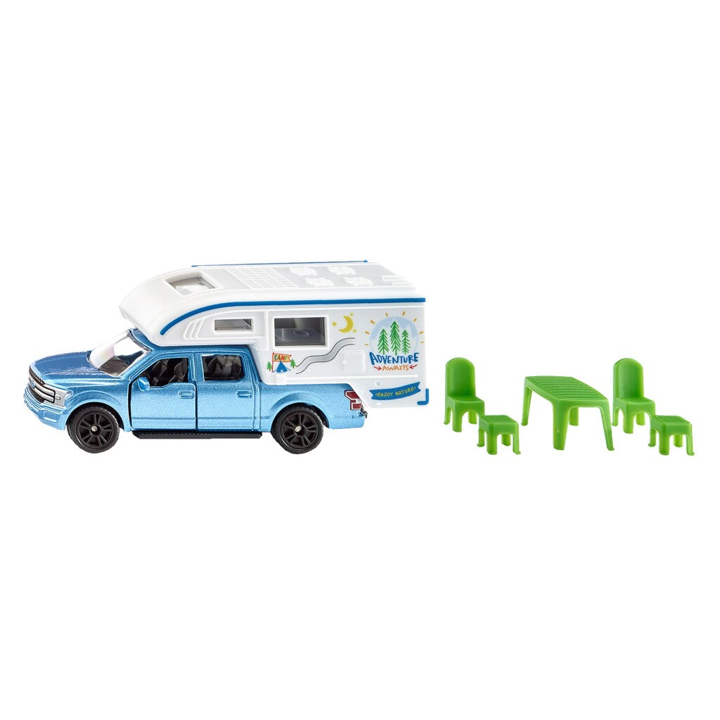 Siku 1693 Ford F150 pick-up camping-car