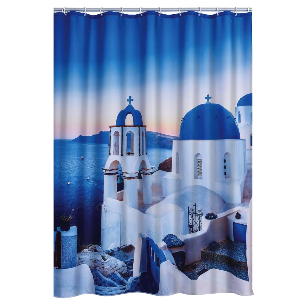 Rideau de douche Ridder Santorin 180x200 cm