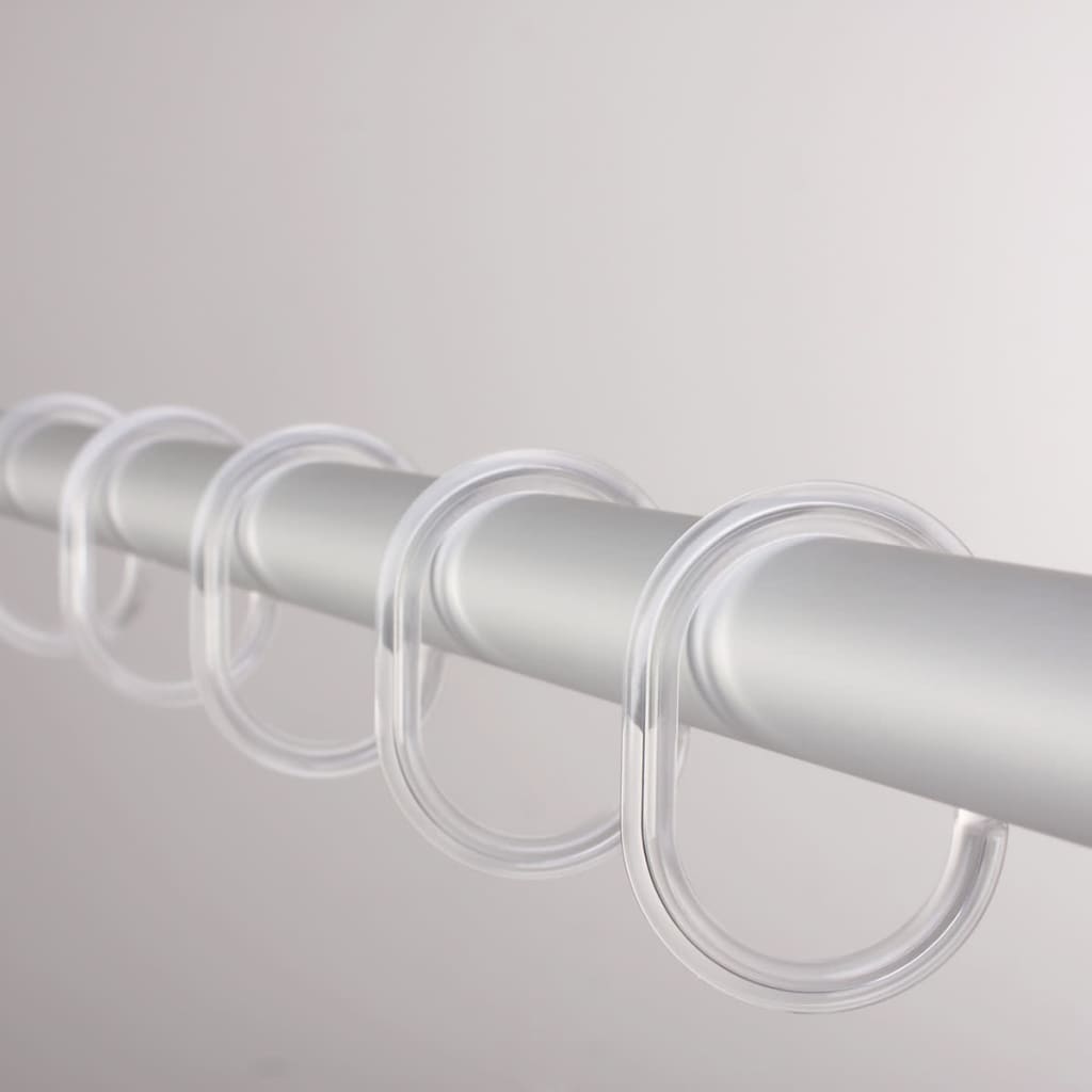 Rideaux de douche Ridder Rings Transparent 49300