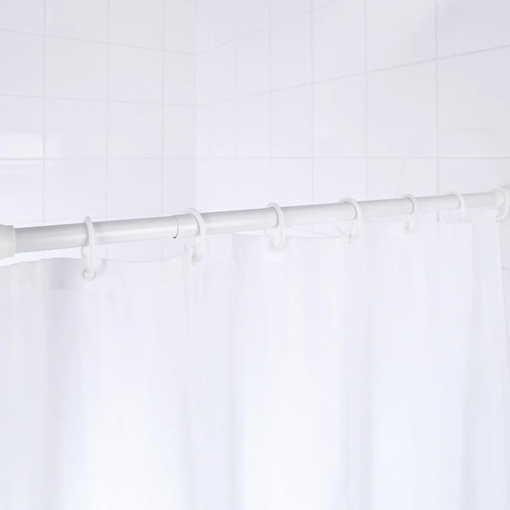Ridder Shower Curtain Télescopic 70-115 cm blanc 55101