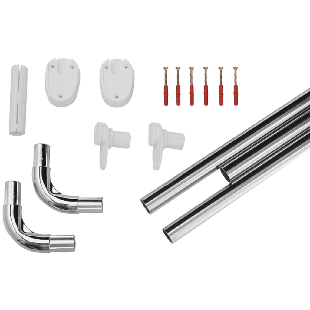 Ridder Corner Douche Curil Rail universel 25 mm Chrome 59500