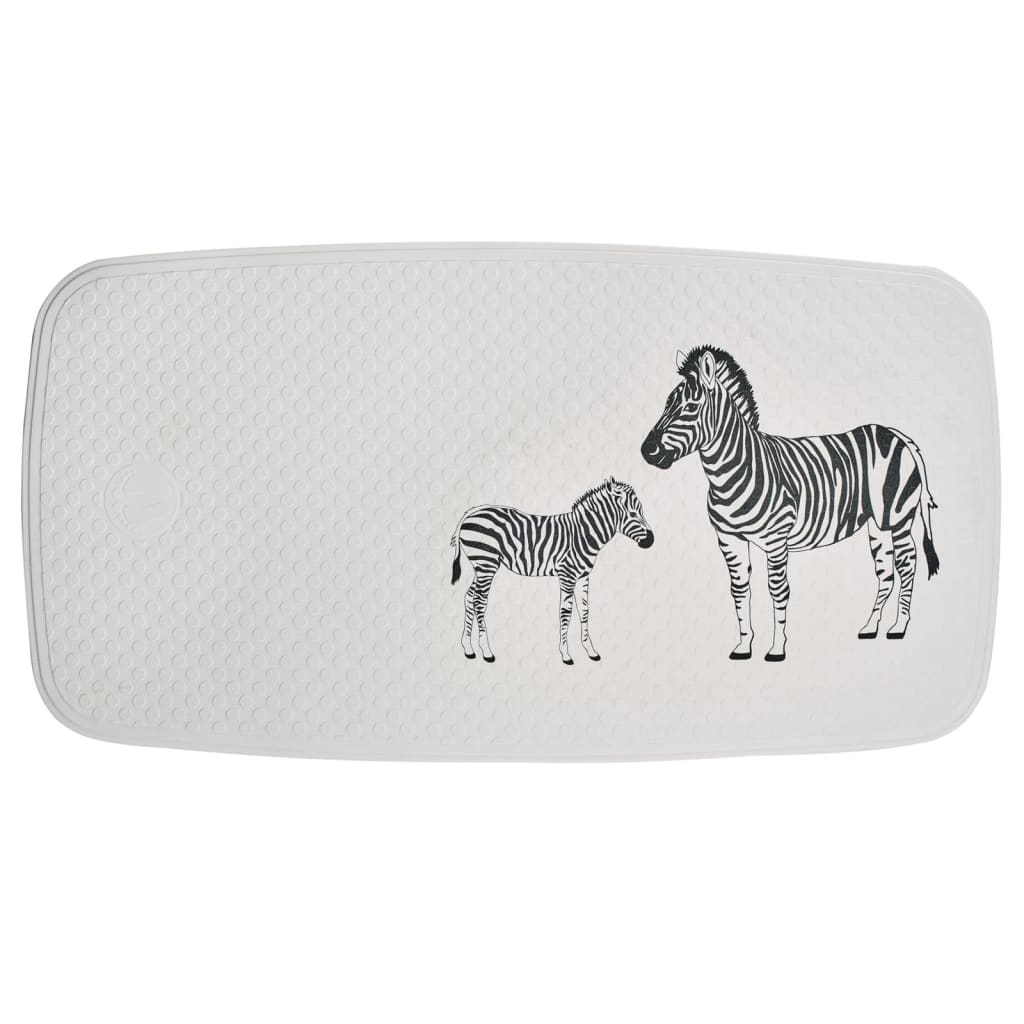 Ridder Badmat Zebra 38x72 cm blanc et noir