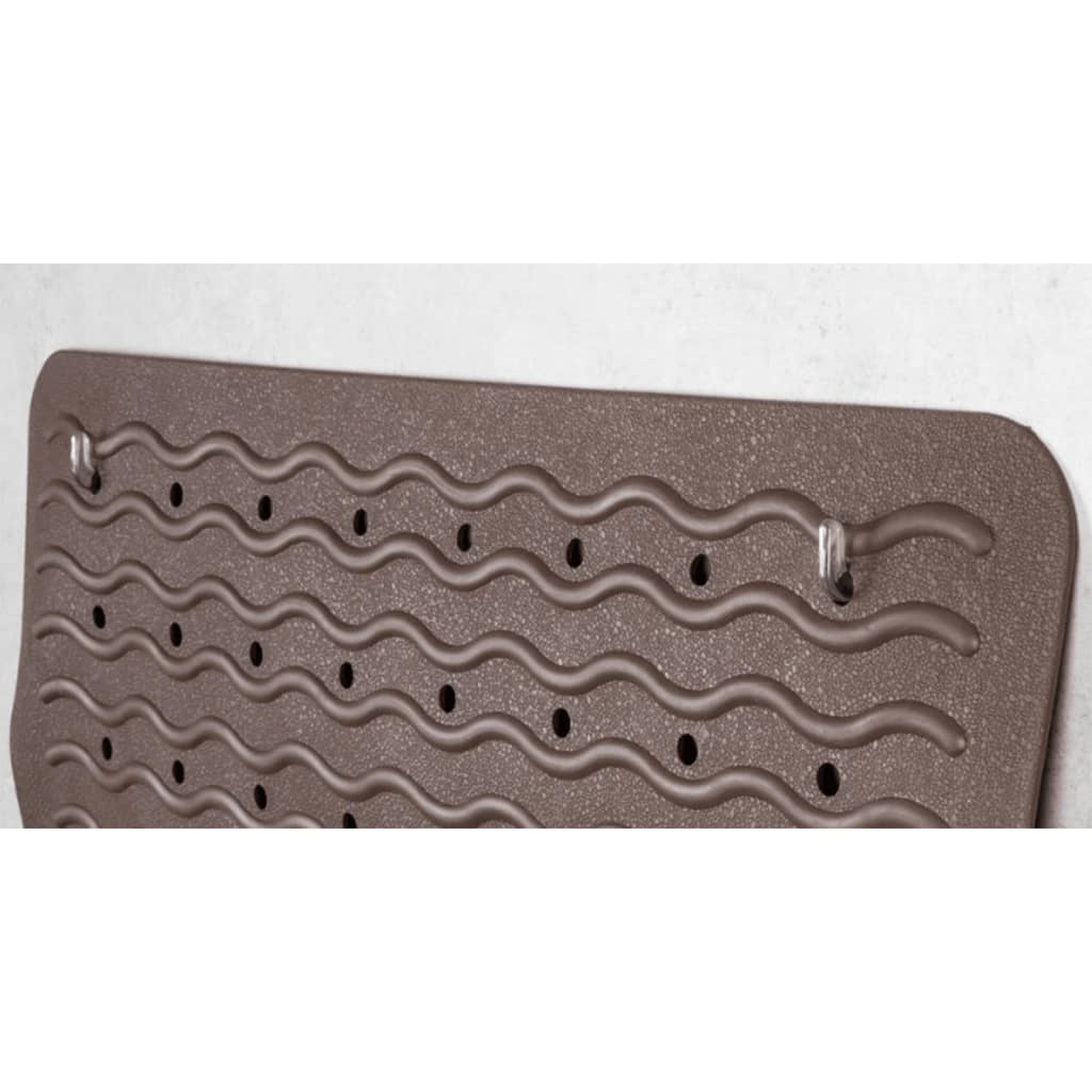 Ridder Bath Mat Anti-Slip Playa 80x38 cm Black 68310
