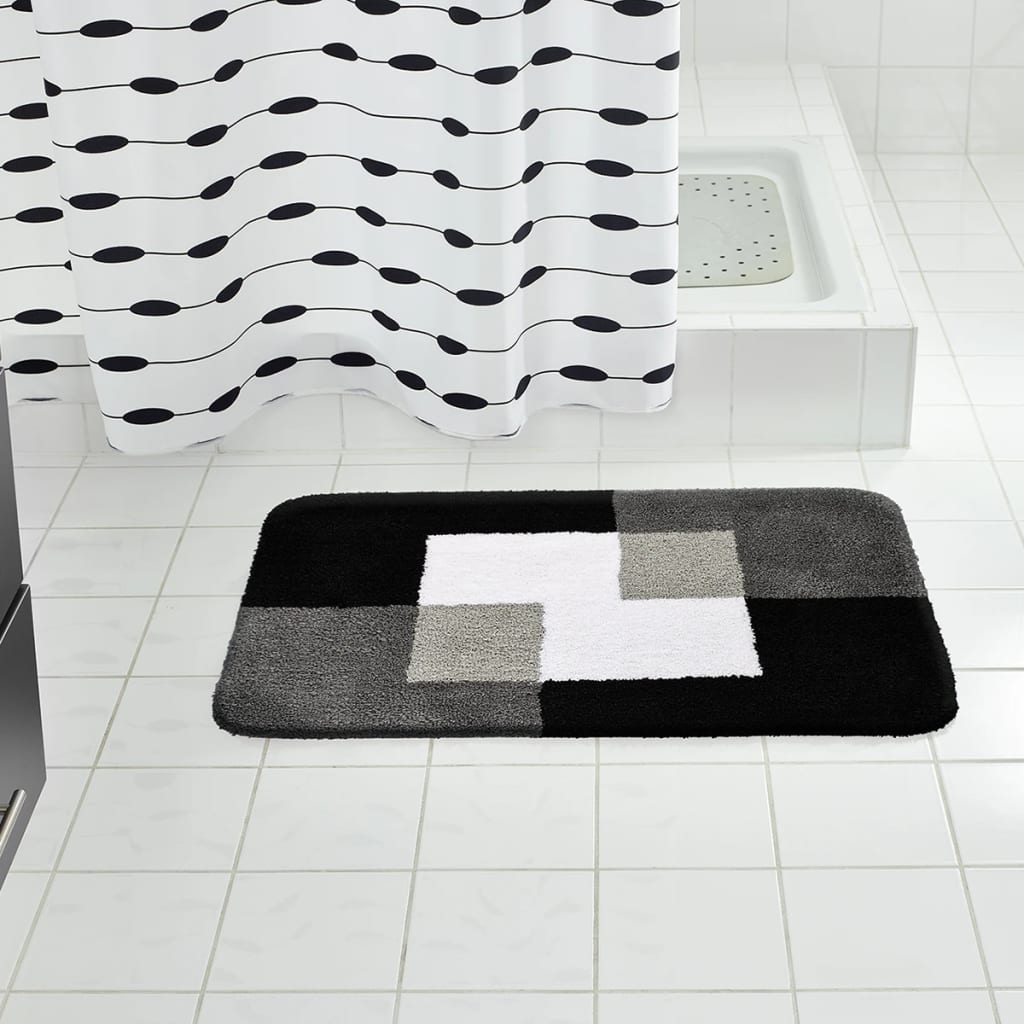Ridder Bathroom Mat Coins 60x90 cm Gray 7103307