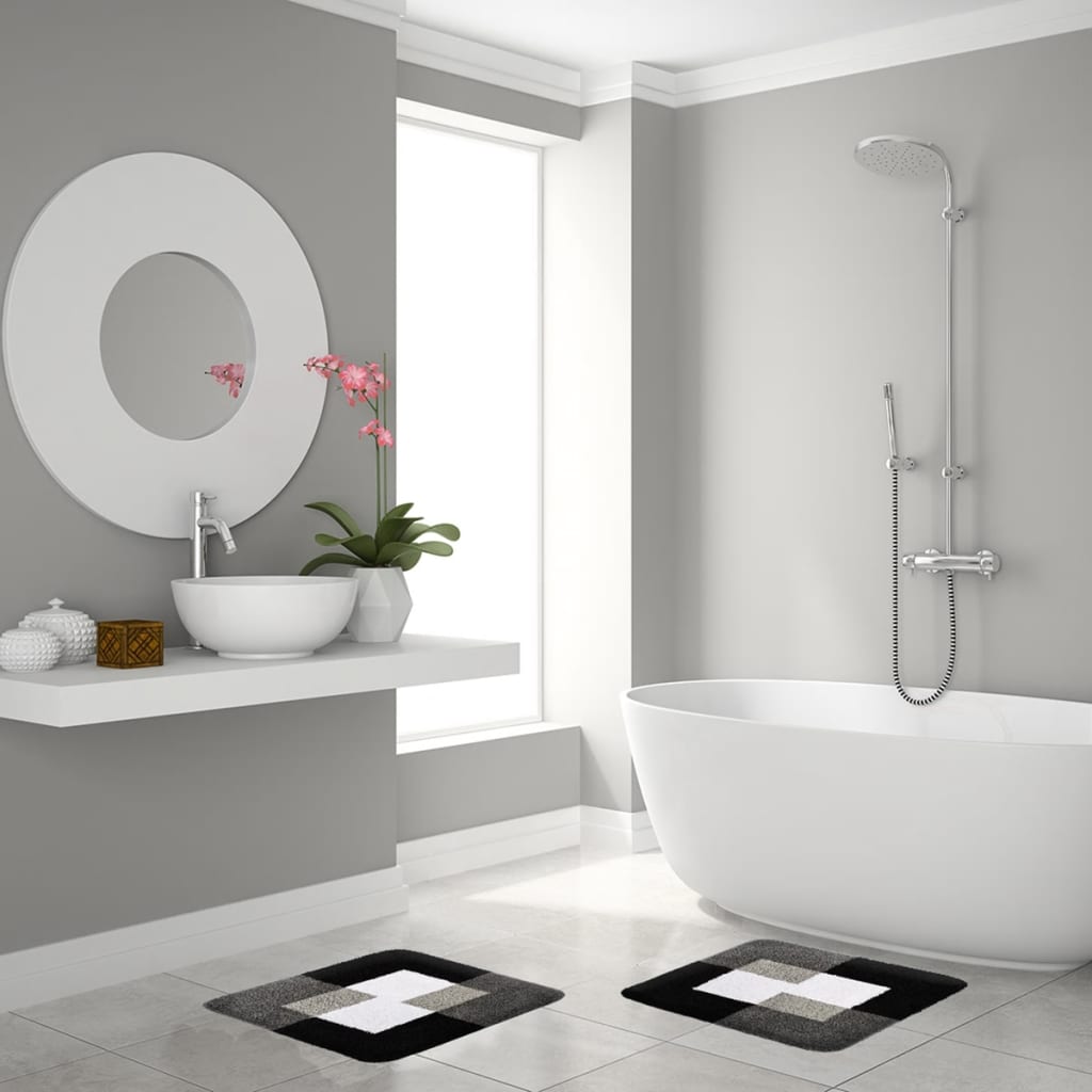 Ridder Bathroom Mat Coins 55x50 cm Gray 7103807