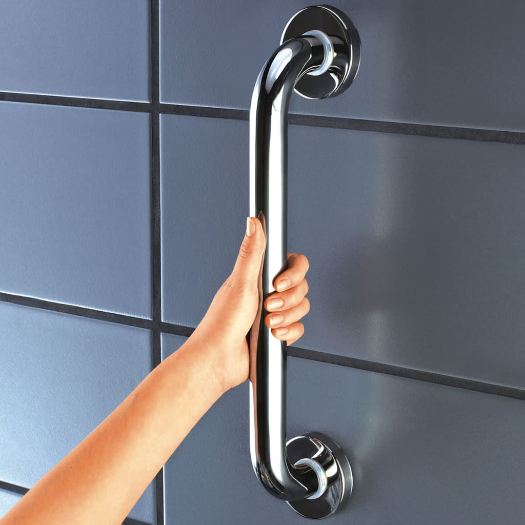 Poignée de salle de bain Ridder 45 cm Chrome en acier inoxydable A00145001
