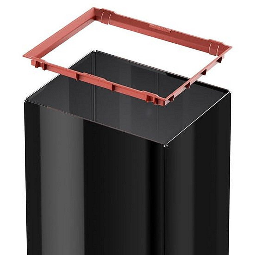 Hailo 0840-141 poubelle big-box swing l 35l noir