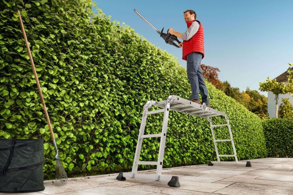 Hailo 7412-037 échelle universelle m60 en aluminium 4x3m